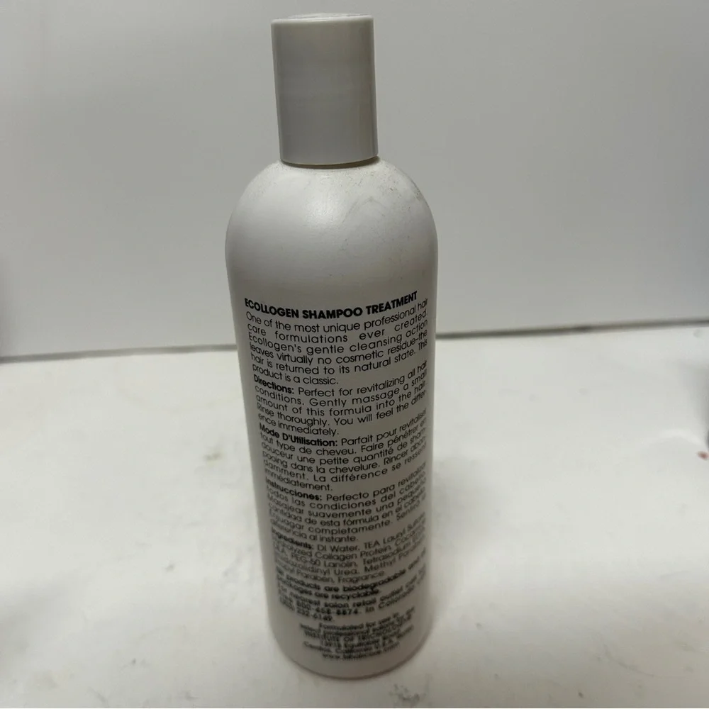 Trichology Ecollogen Shampoo Treatment 16 OZ HTF